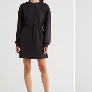 Z by Zella Charcoal Light Sweatshirt Long Sleeve Dress/Long Top